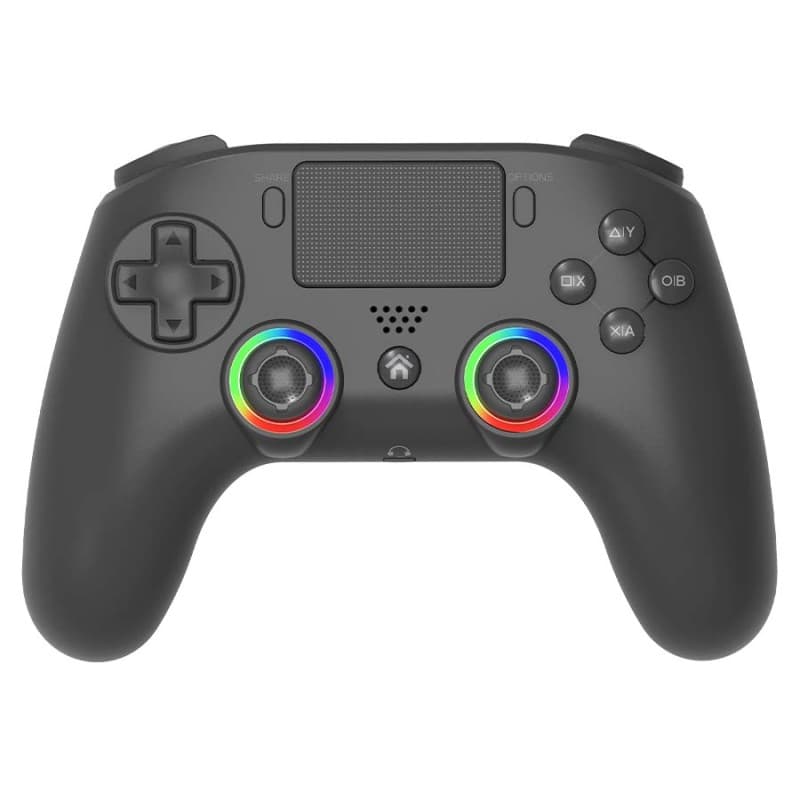 Manette PS4/PC sans fil LED - Noire