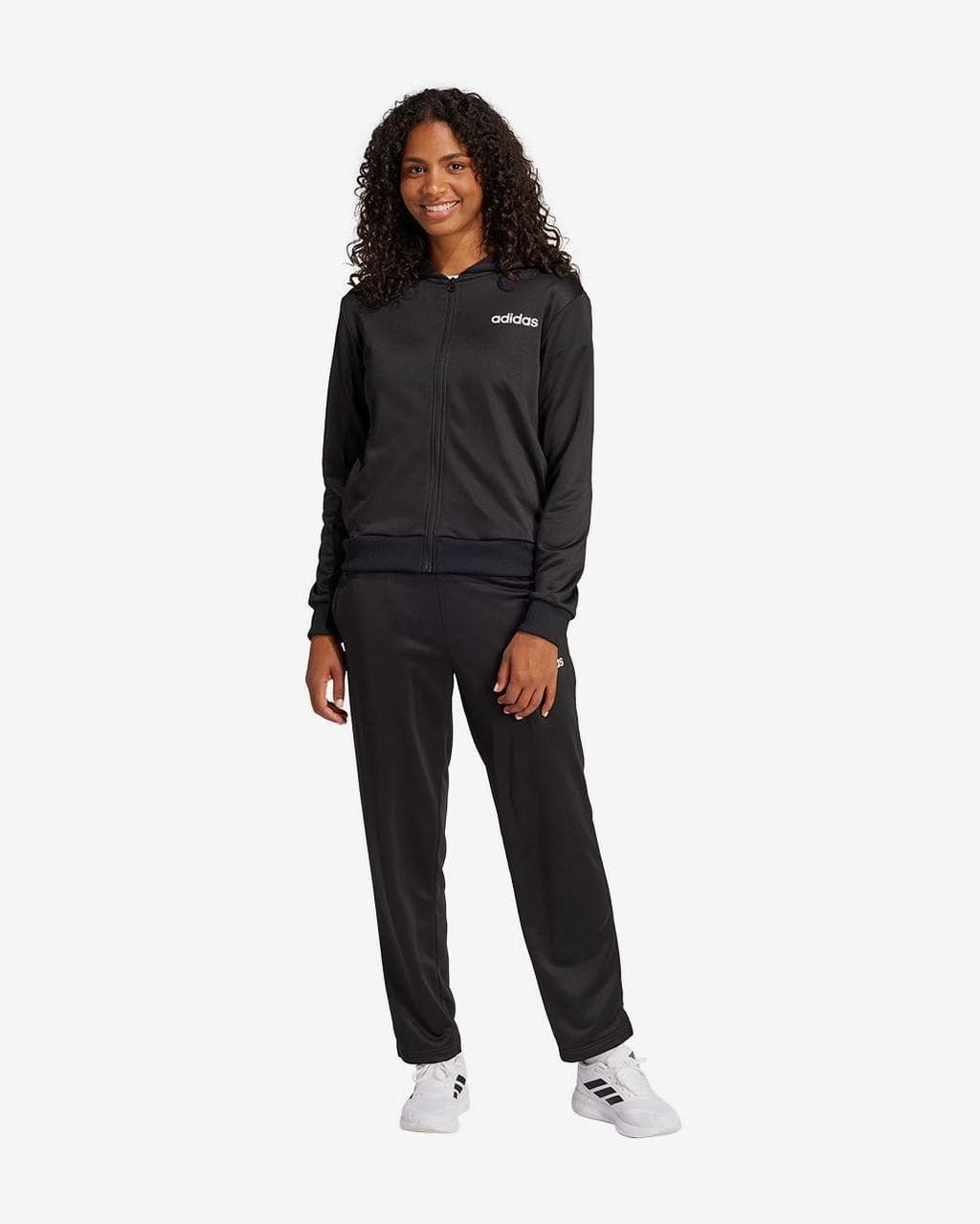 Survêtement adidas Essentials Linear noir éclipse femme - S