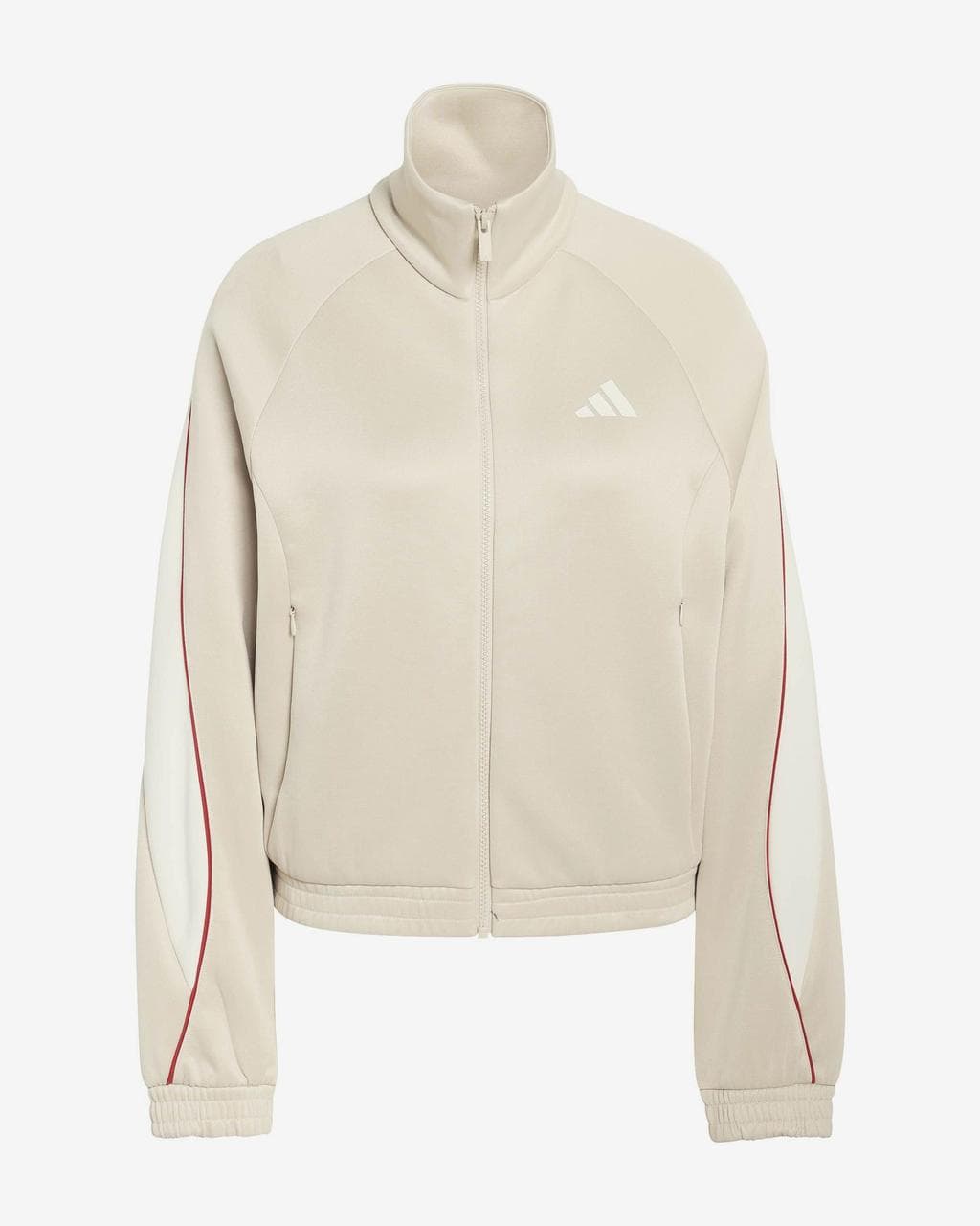Sweat à capuche adidas Stadium Full Zip beige femme - S